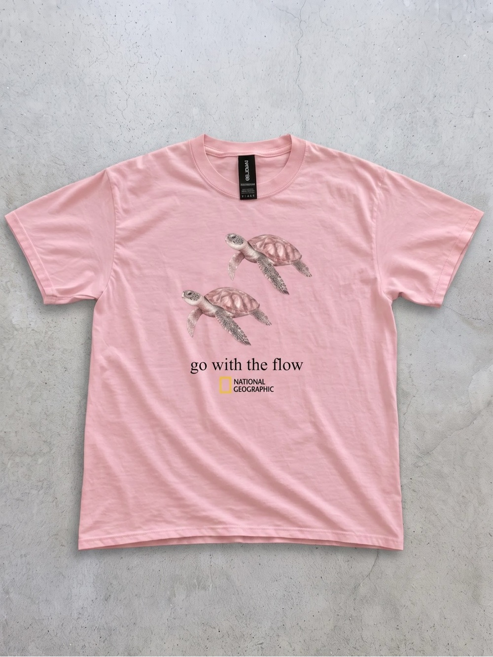 National Geographic Pink Turtle Graphic Tee
- Go With The Flow